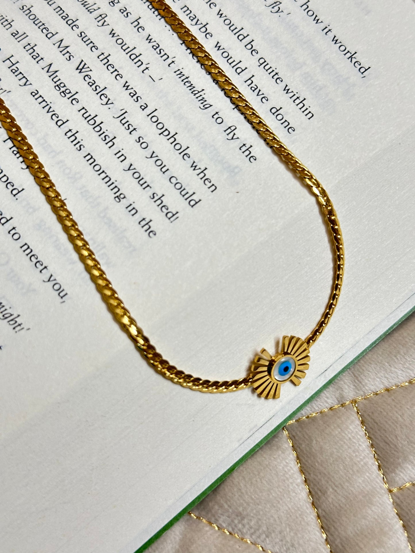 Evileye Curb Necklace
