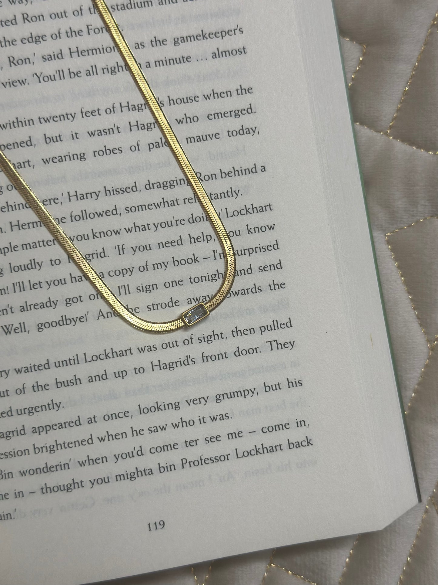 Baguette Glow Necklace