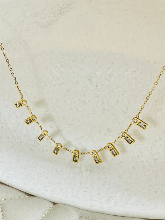 Celeste Drop Necklace