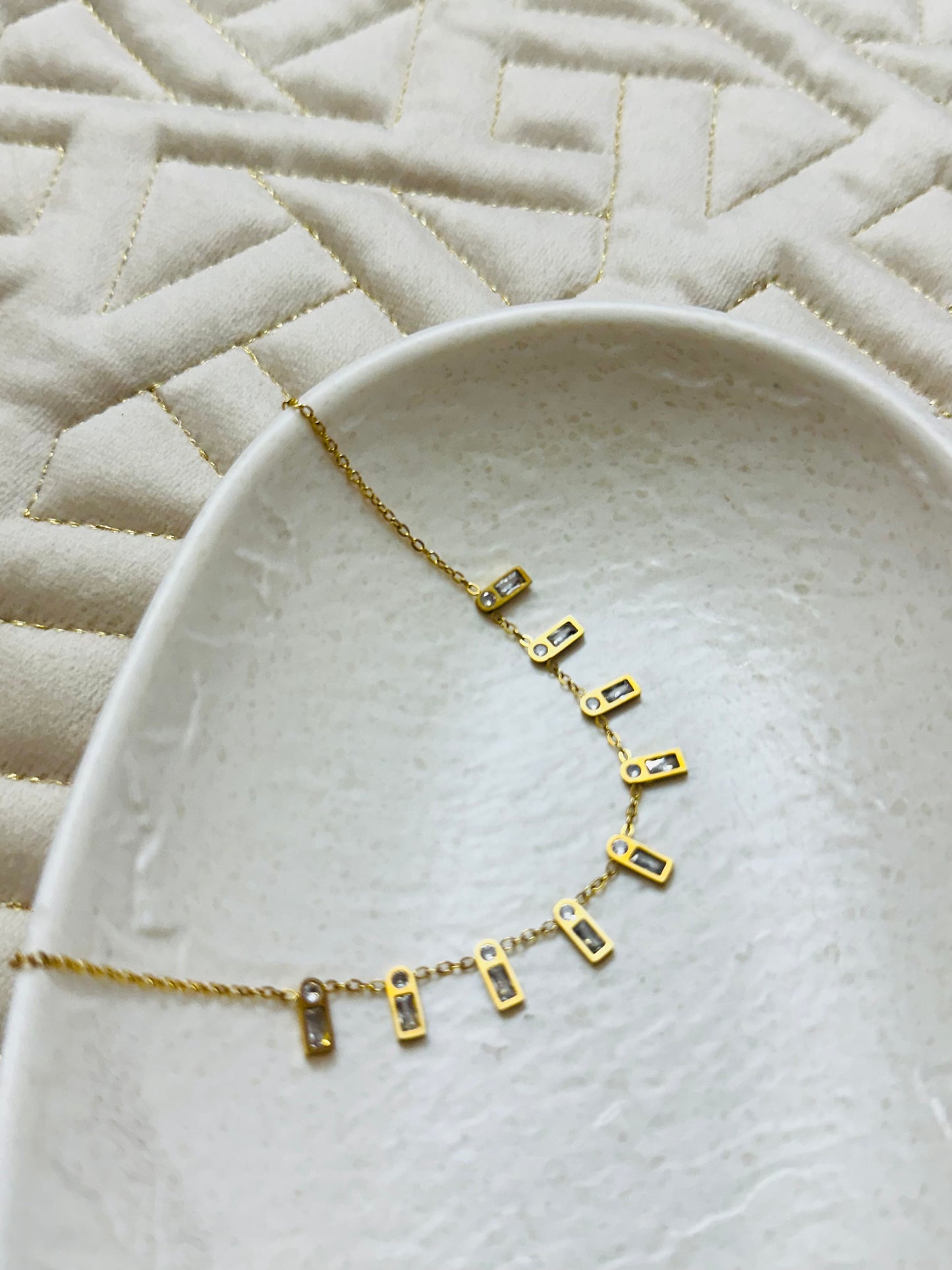 Celeste Drop Necklace