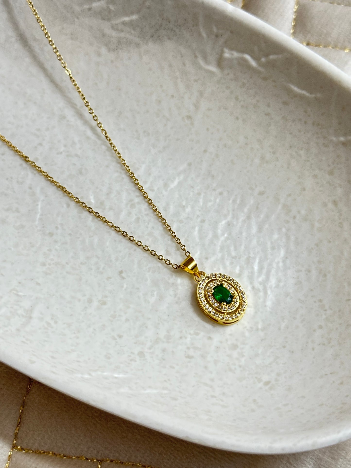 Emerald Muse Necklace