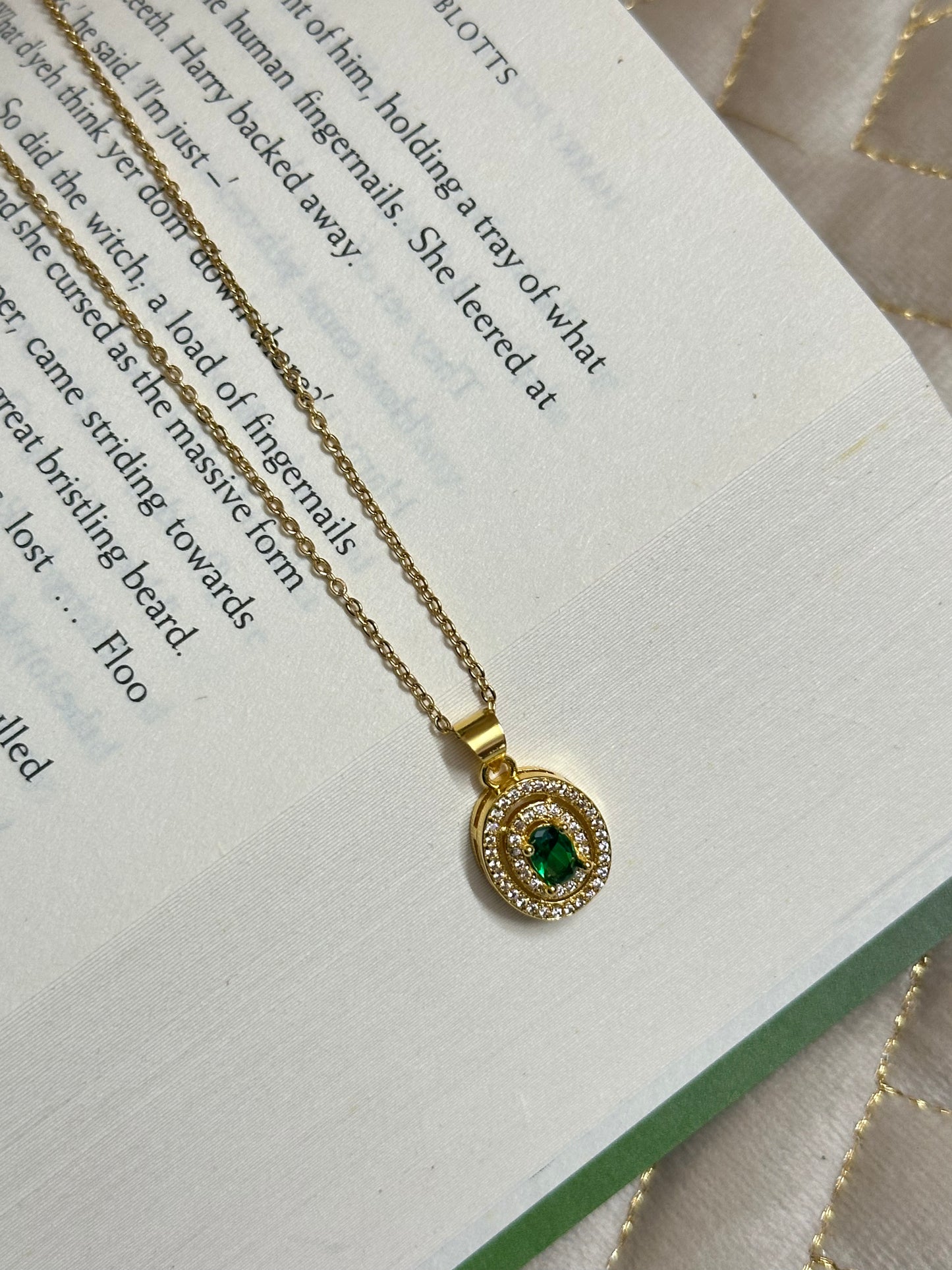 Emerald Muse Necklace