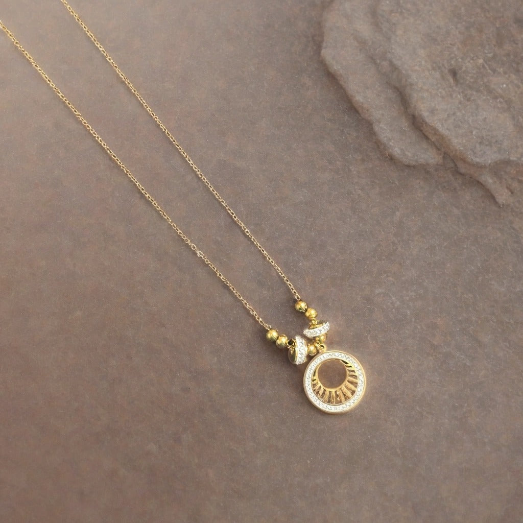 Sun Halo Necklace