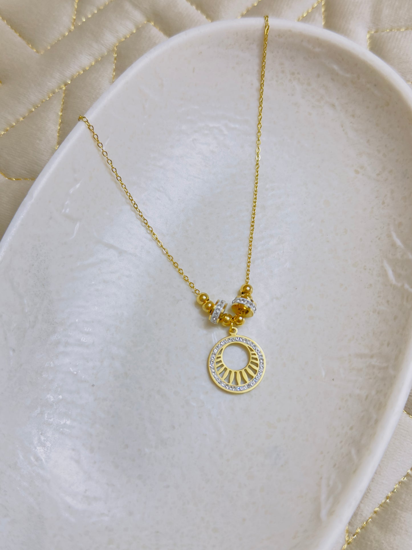 Sun Halo Necklace