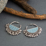Silver Plated Antique Earrings