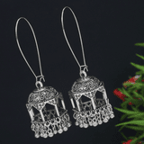 Silver Plated Antique Earrings